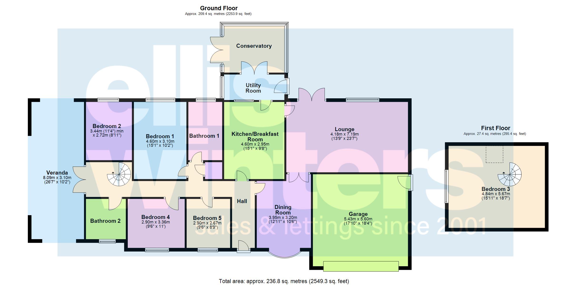 5, Fairfax Way, March floorplan
