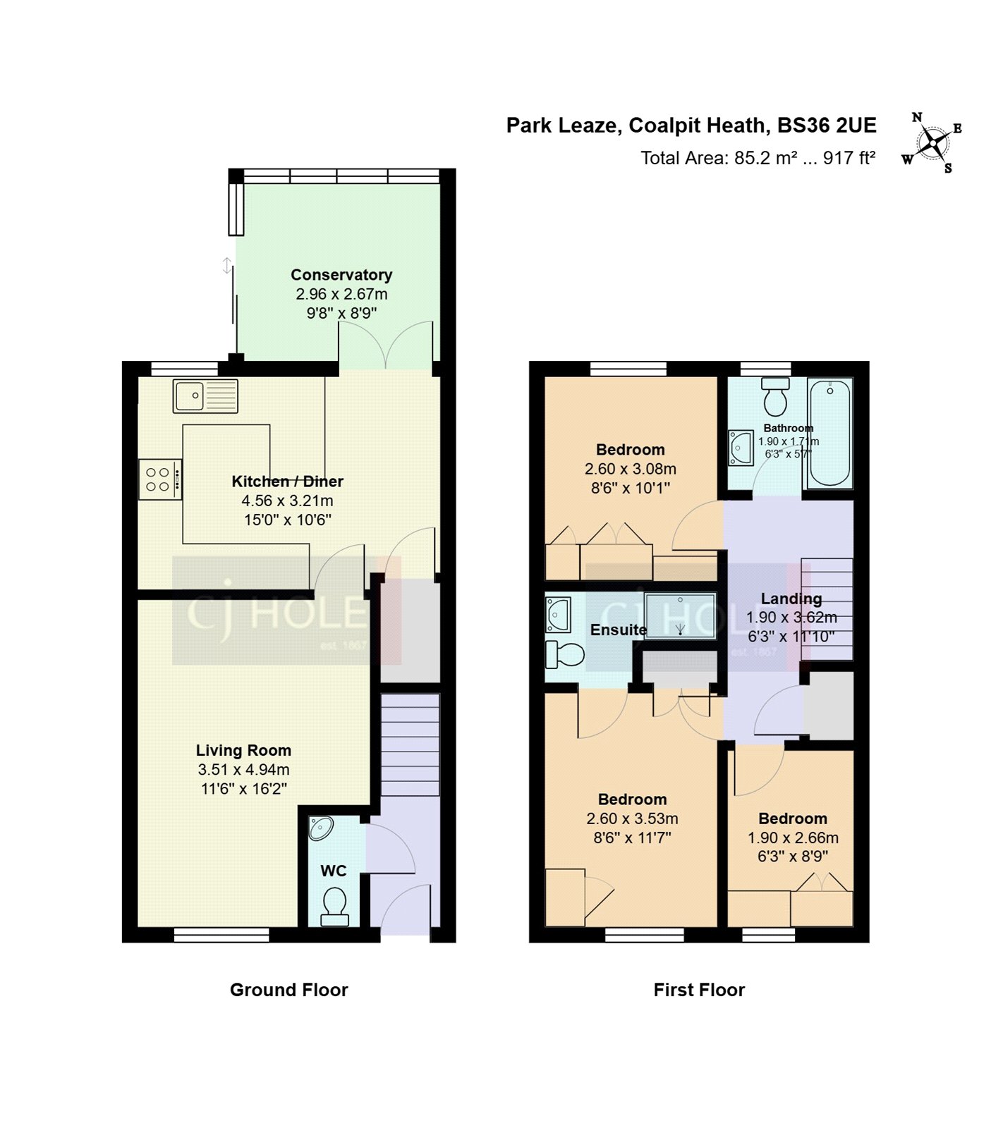 12, Park Leaze, Bristol floorplan