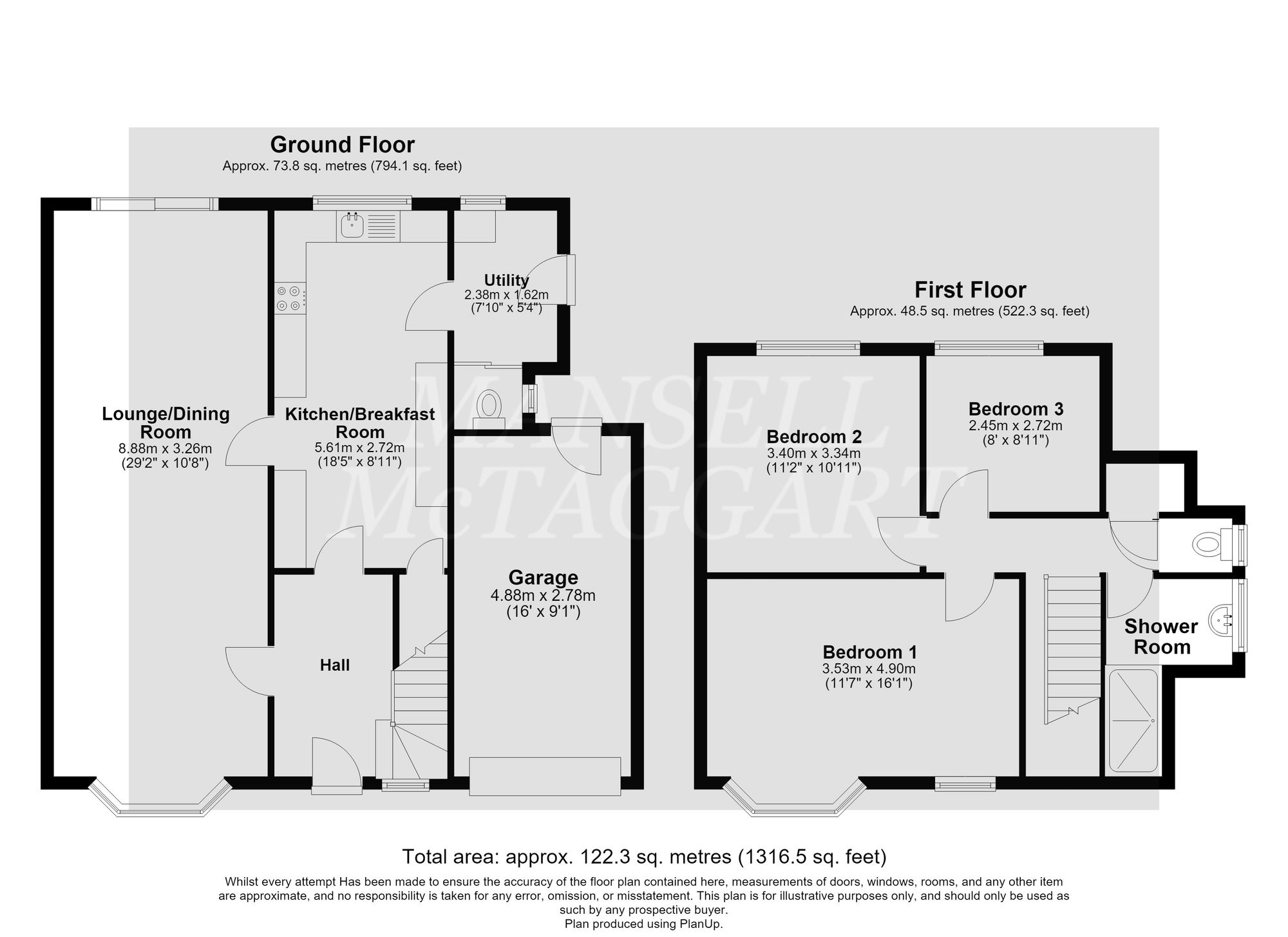 8 Crossways Avenue, East Grinstead floorplan