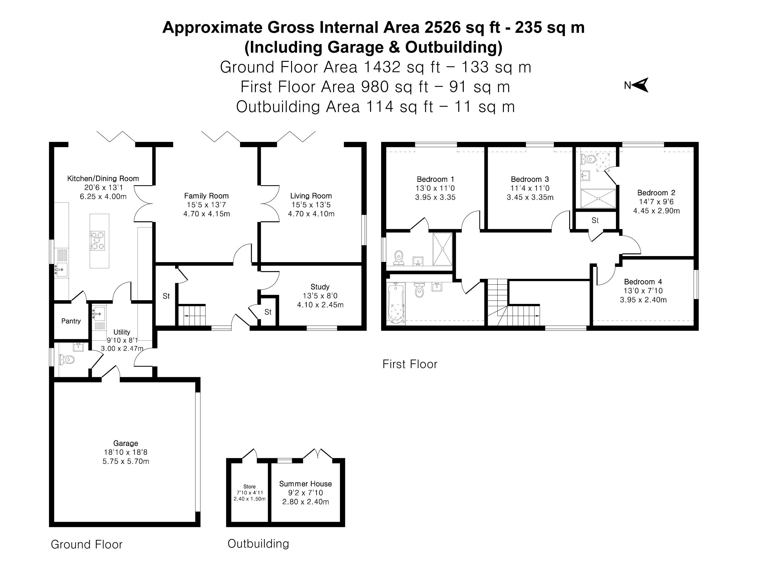 3, The Rickyard, Oxford floorplan