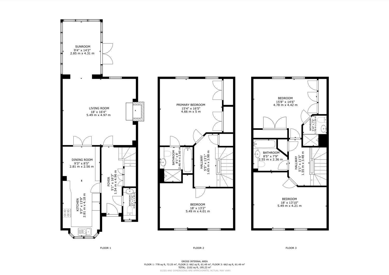 19, Hyde Place, Oxford floorplan