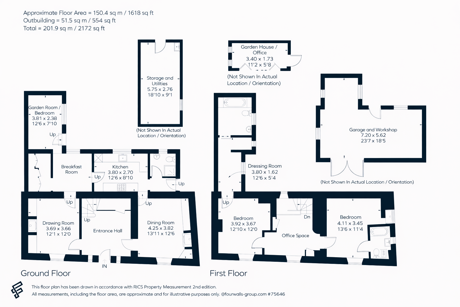 Sam's Hill Cottage, 47, North Street, Chipping Norton floorplan