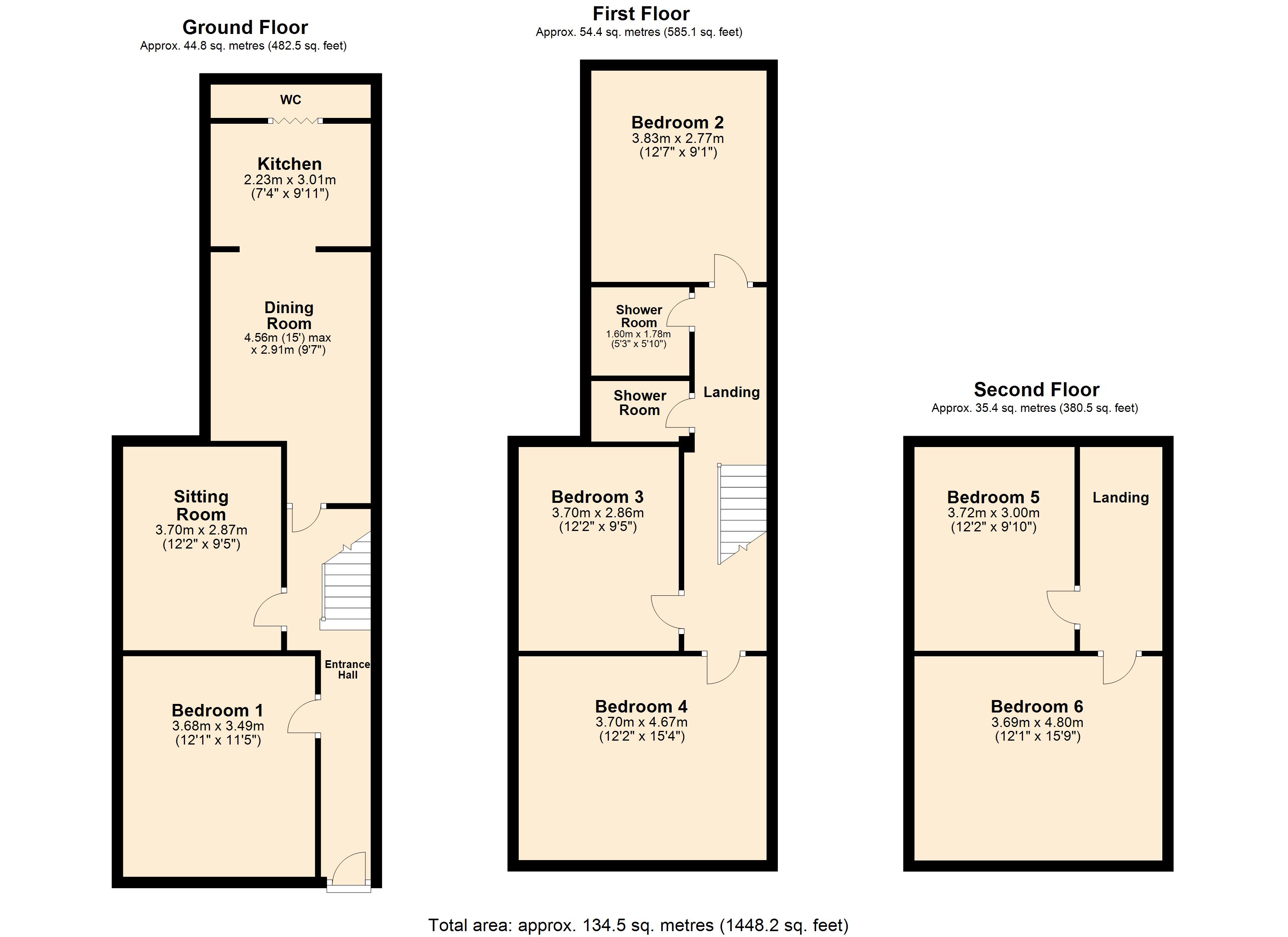 4, Hillsborough Avenue, Exeter floorplan