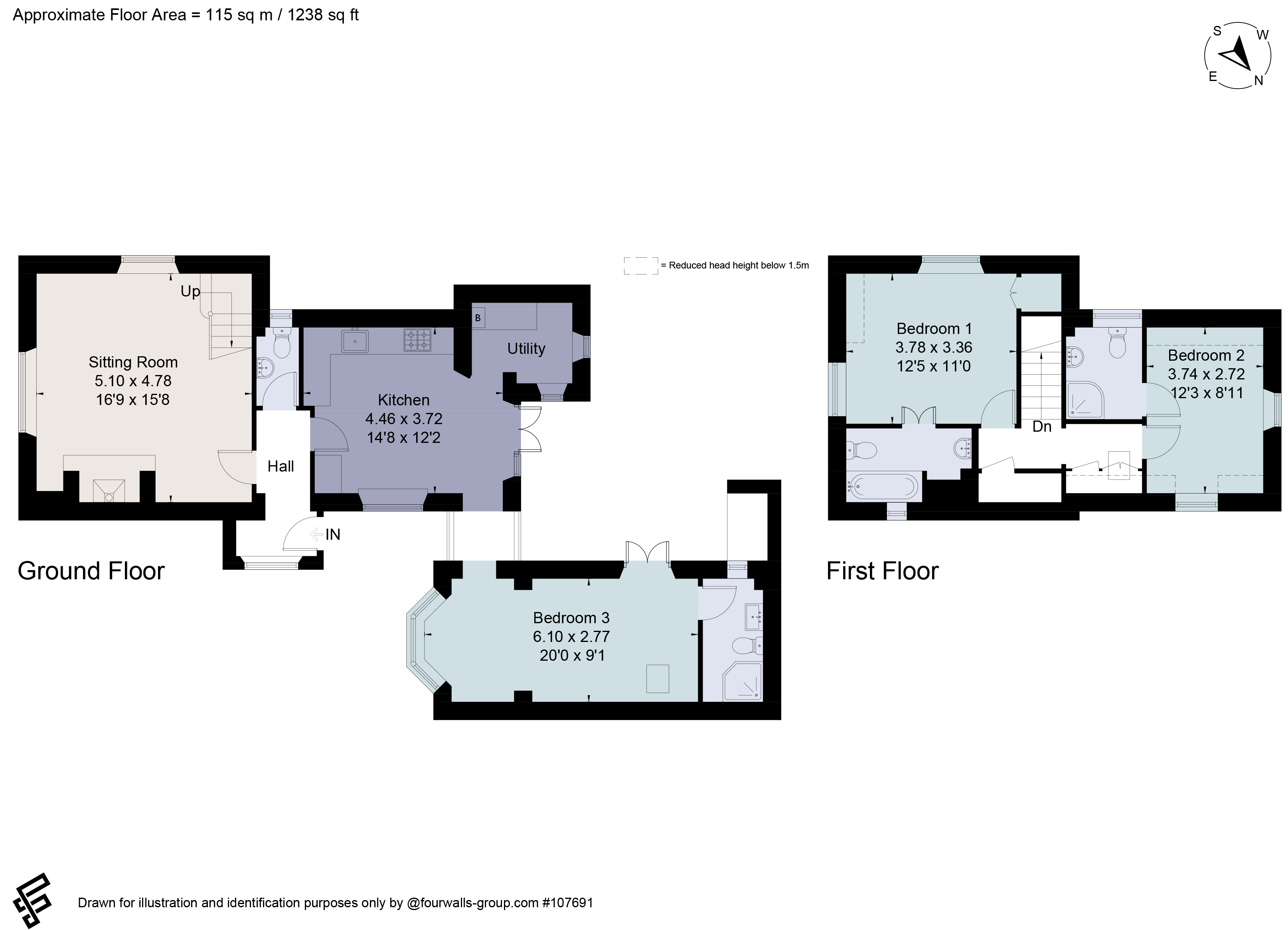 Mill Stream Cottage,, Mill Lane, Cheltenham floorplan