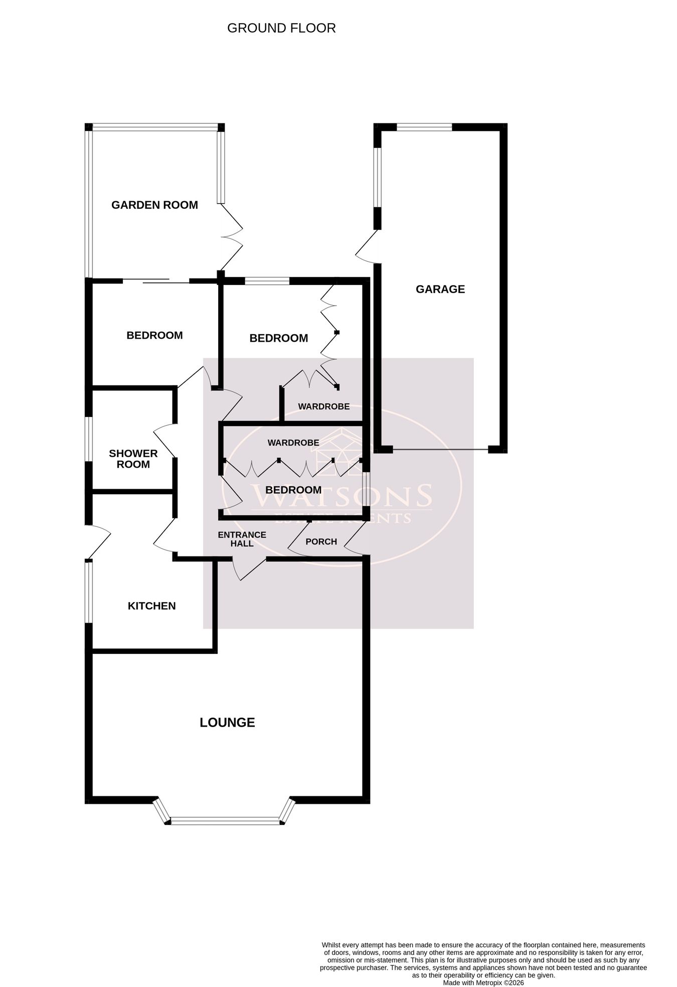 5, Thistle Close, Nottingham floorplan