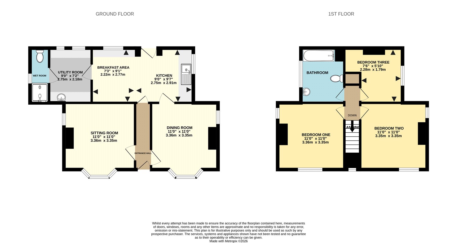 Bliss Gate, Kidderminster floorplan