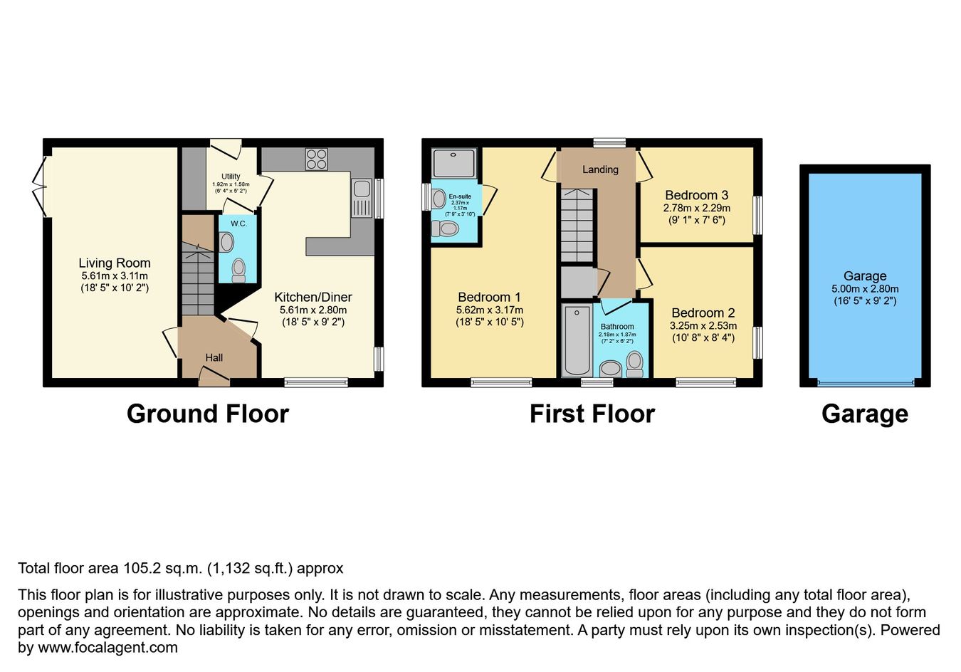 31, Gamble Avenue, Leicester floorplan