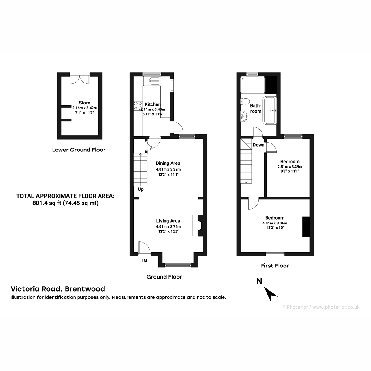 Victoria Road, Brentwood floorplan
