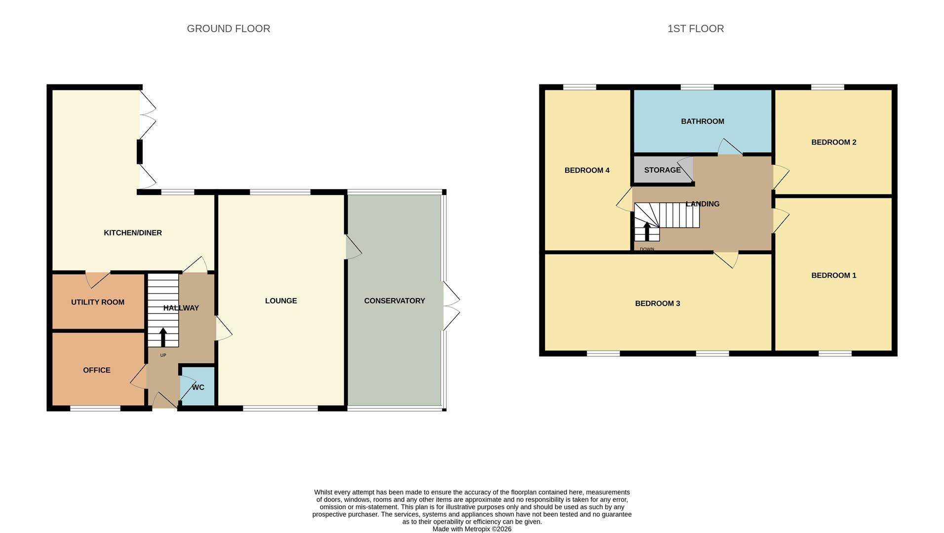 1, Jubilee Road, Rayleigh floorplan