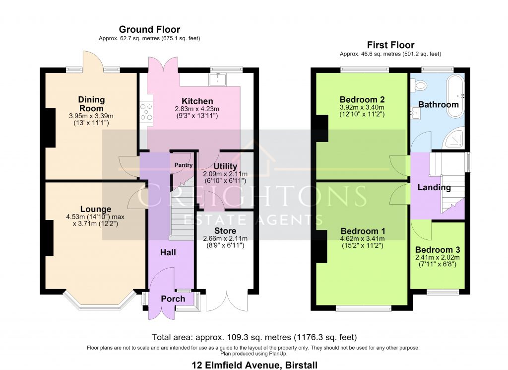 12, Elmfield Avenue, Leicester floorplan