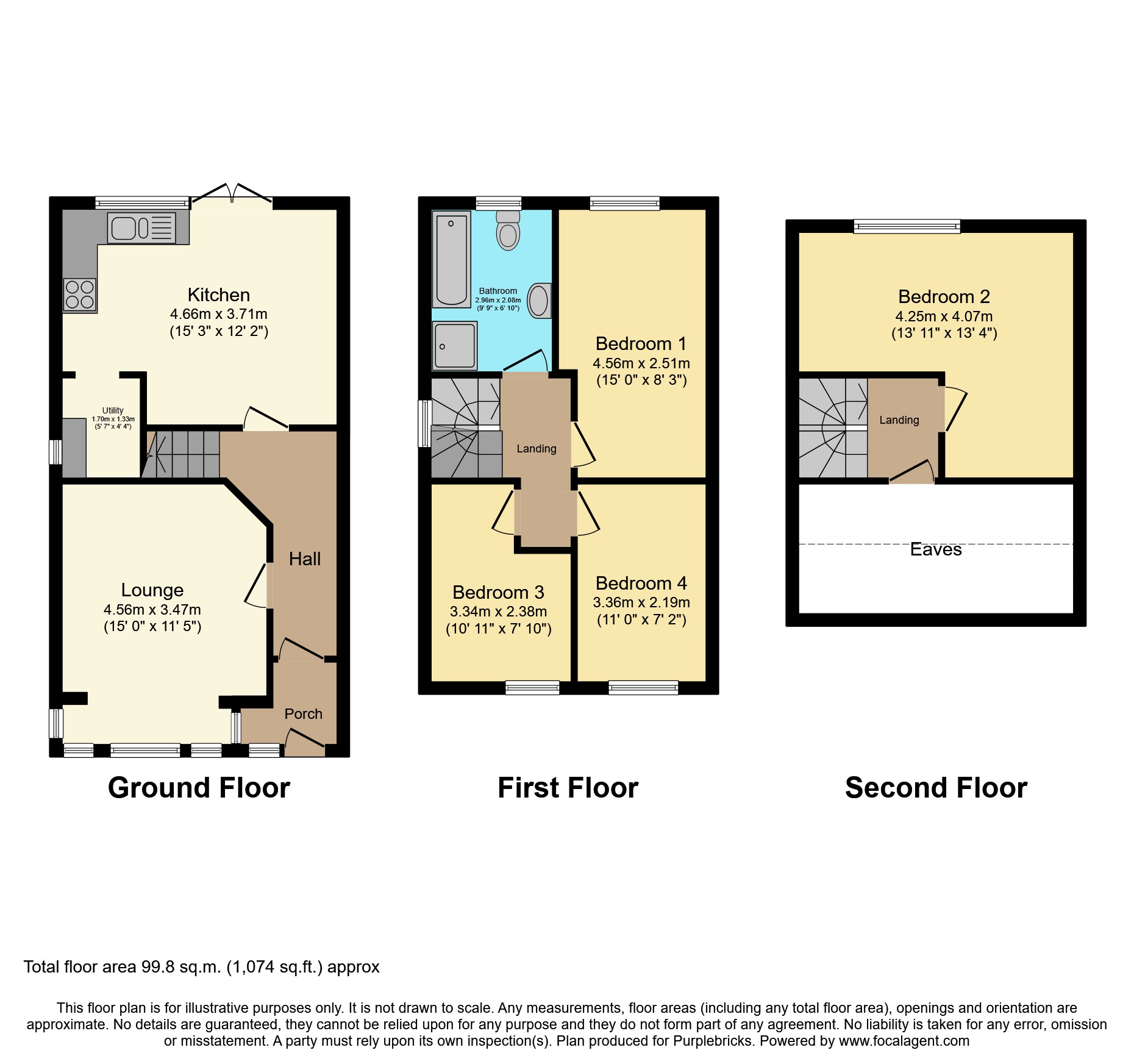 175, Hampton Road, Southport floorplan