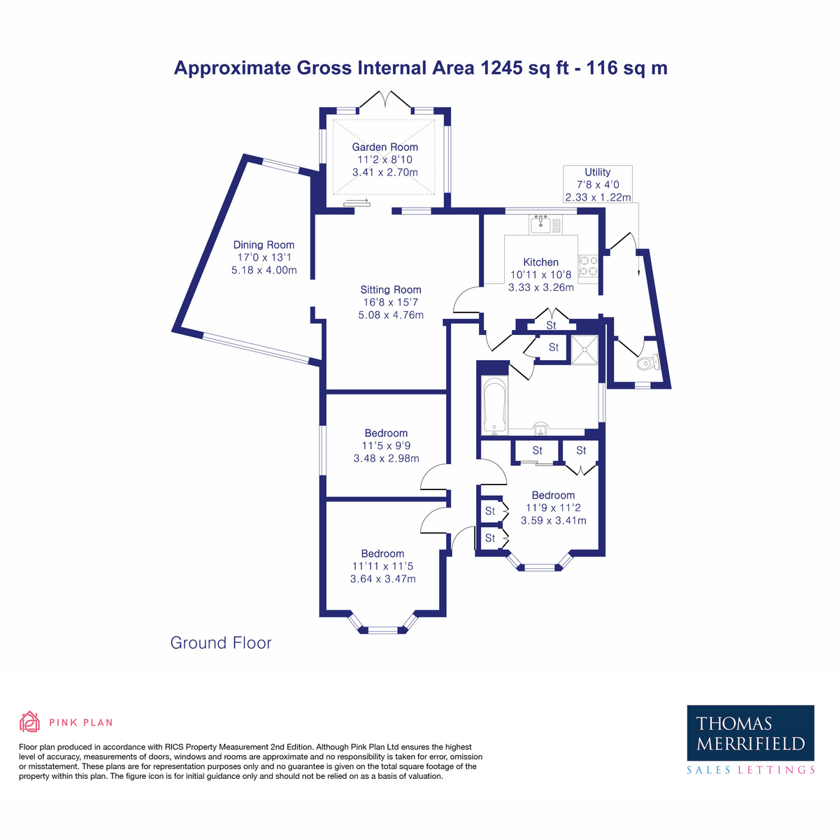 1, Stonebridge Road, Steventon floorplan