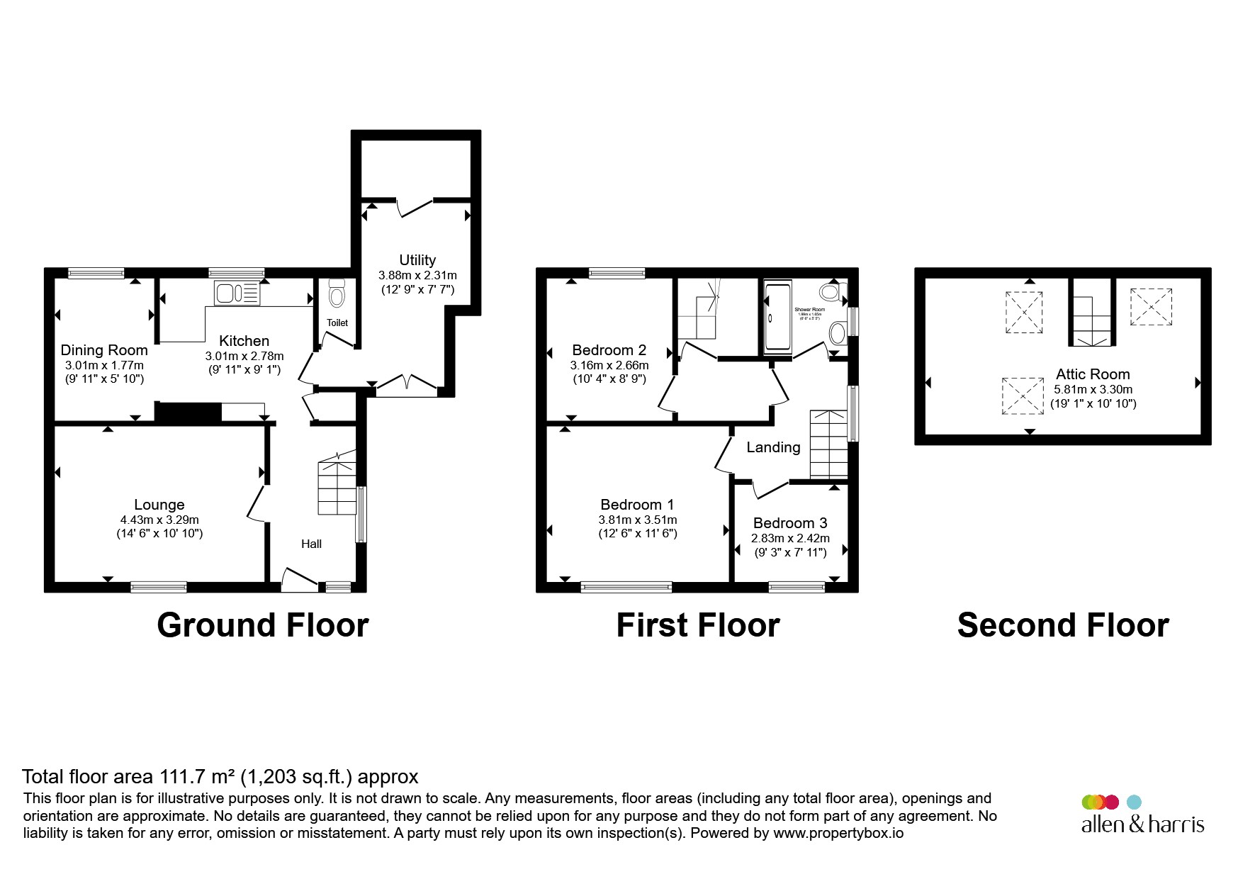 84, Colwinstone Street, CARDIFF floorplan