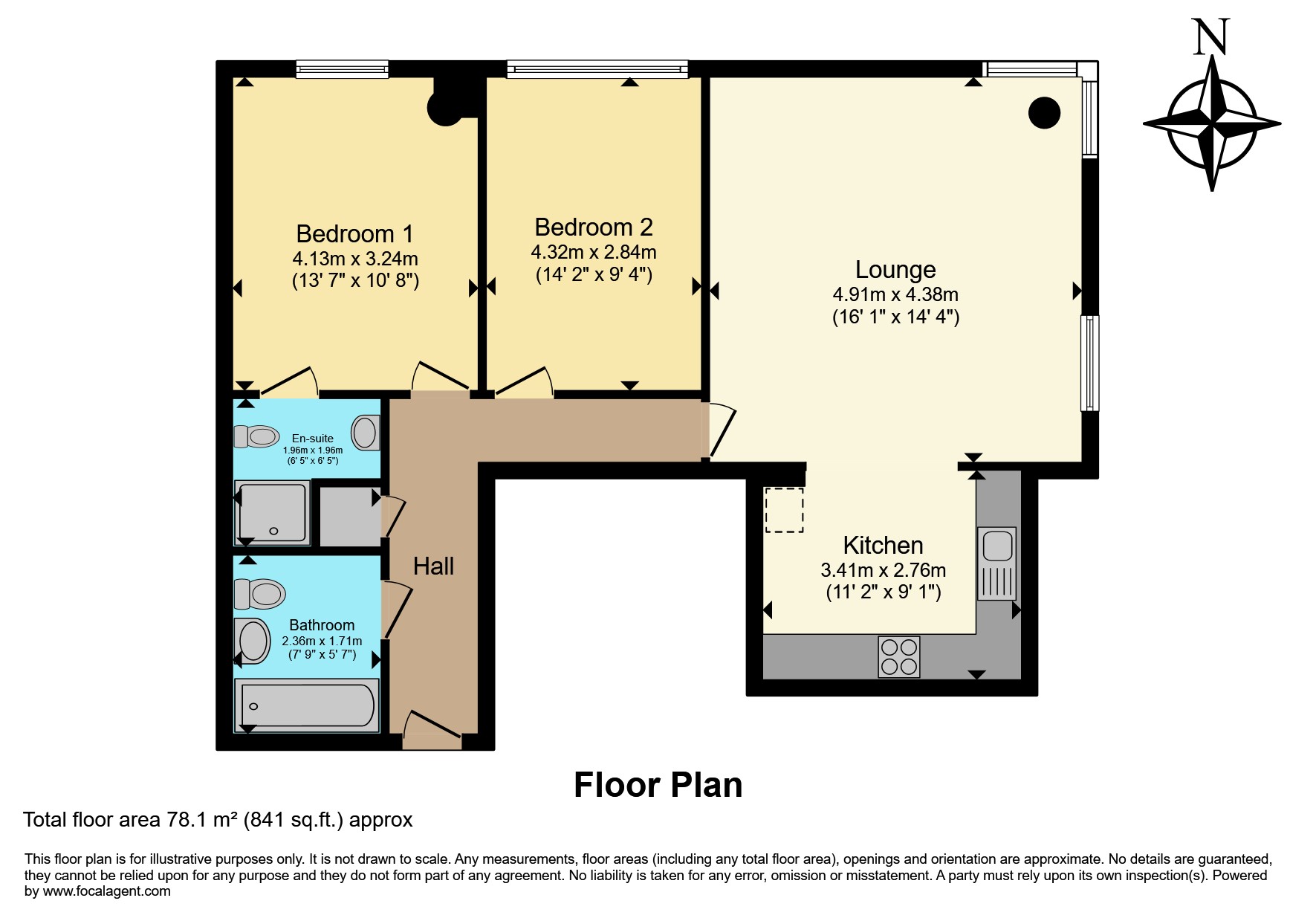 Apartment 32.04, 8, Brook Street, Liverpool floorplan