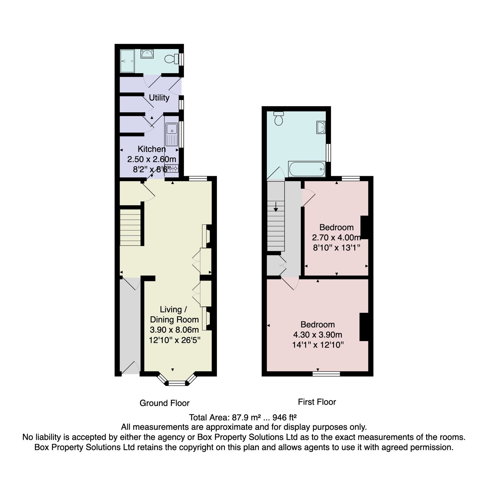 34 Mount Street, Harrogate floorplan