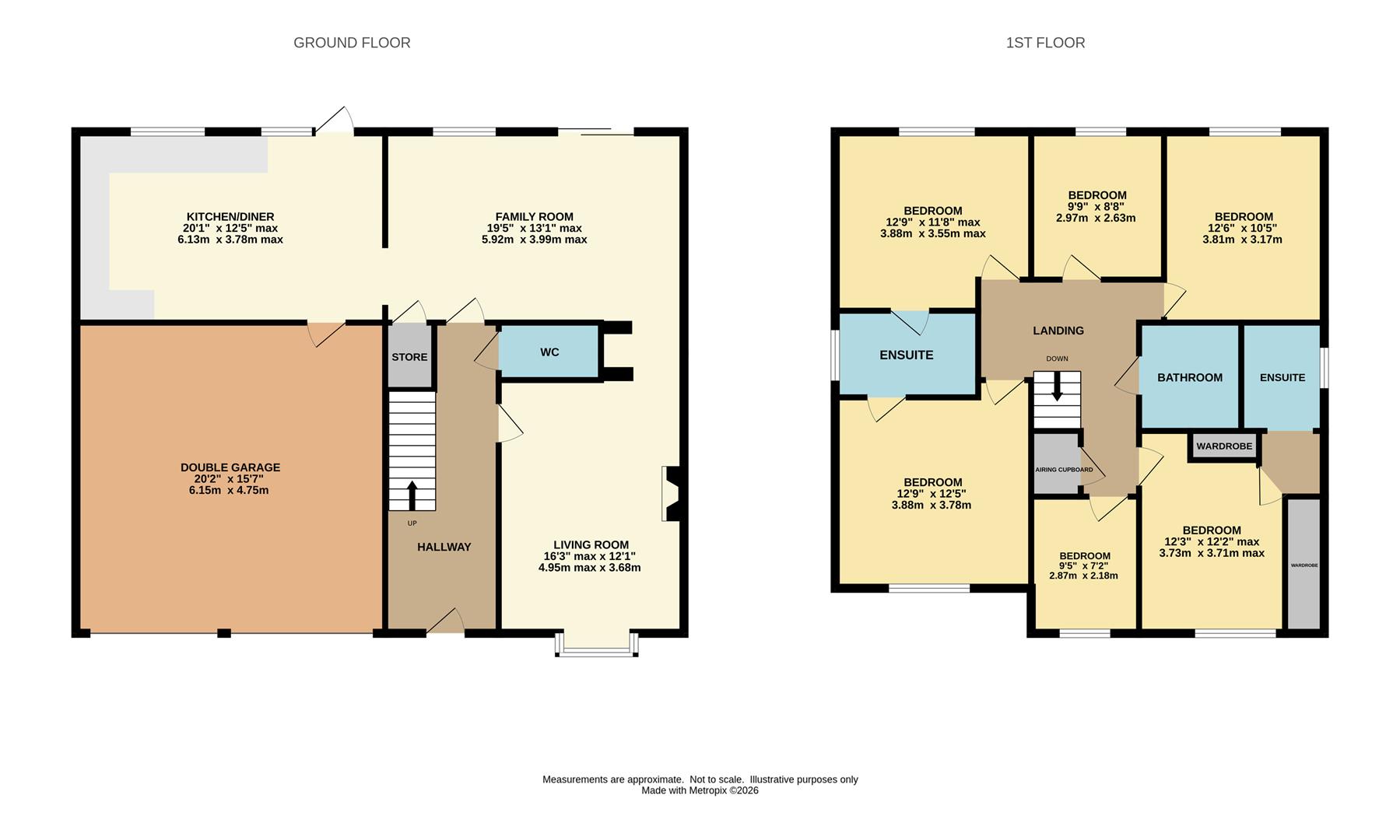 22, Turnberry Drive, Wilmslow floorplan