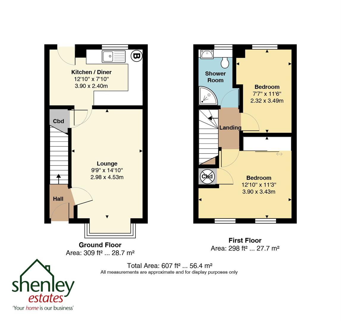 1, Trafford Close, Shenley floorplan