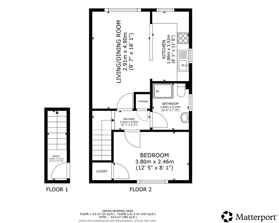 1, Crudwell Close, Boldon Colliery floorplan