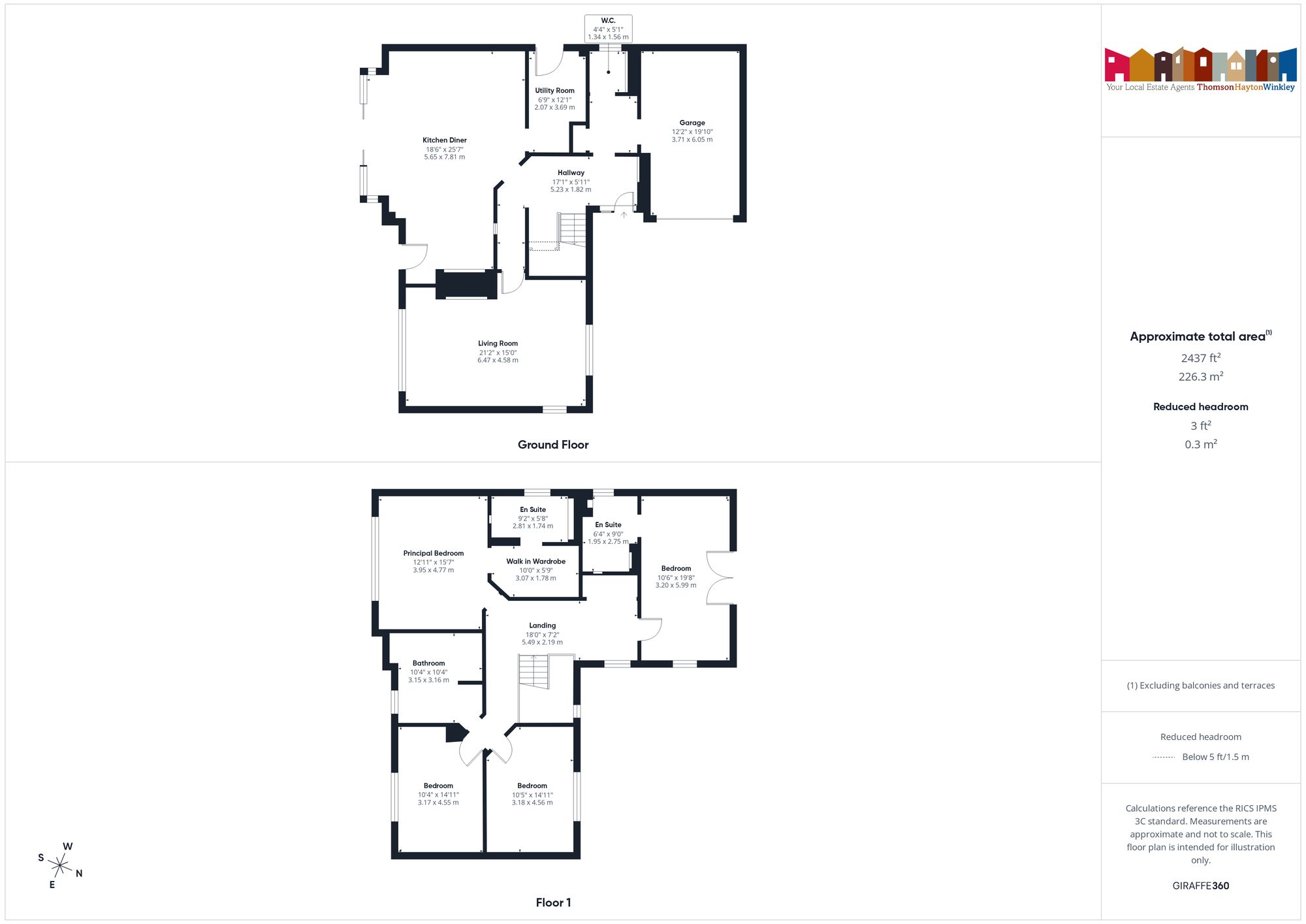 Foxglove House, Nutting Hall Lane, Endmoor floorplan