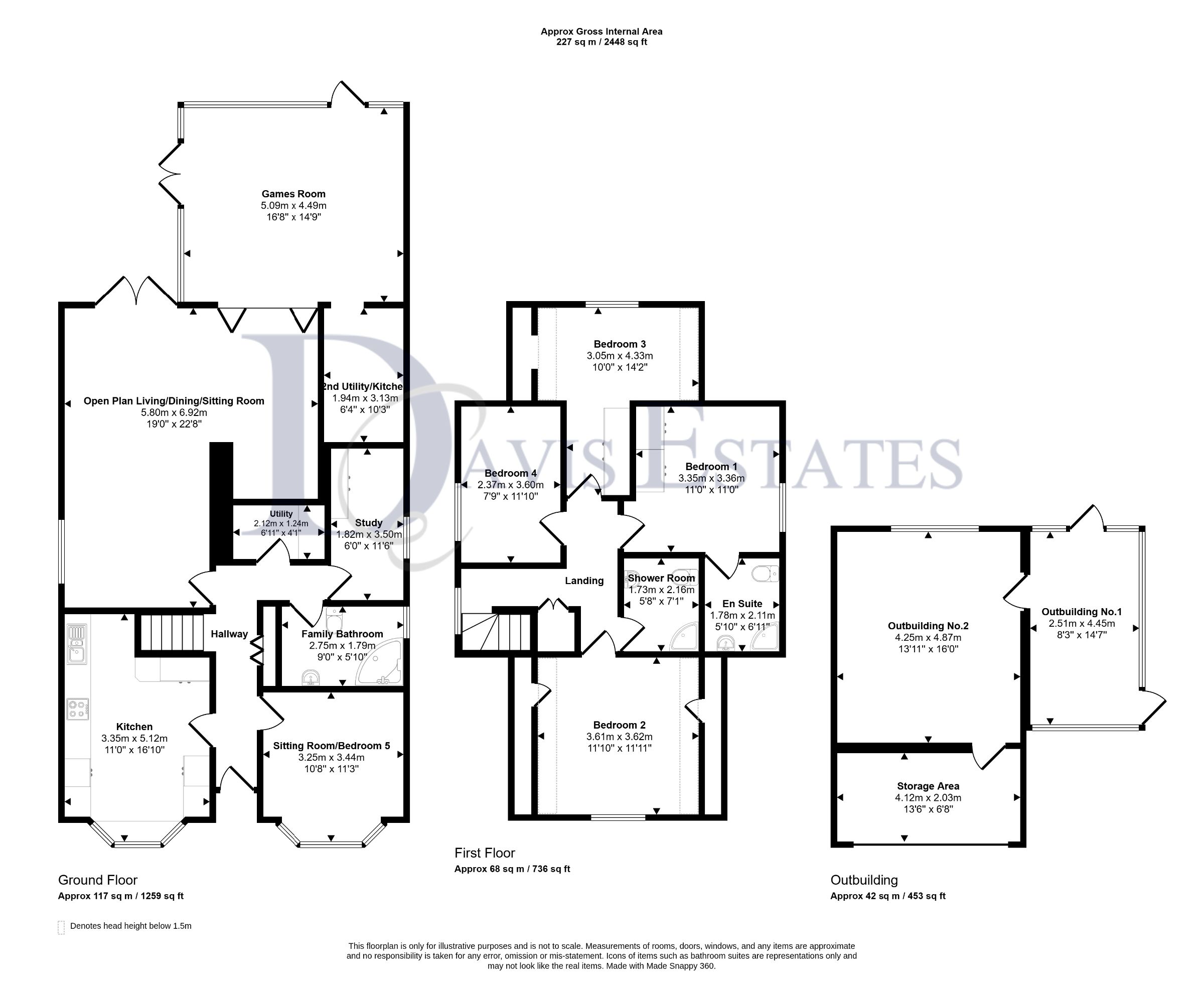 6 Helen Road, Hornchurch floorplan