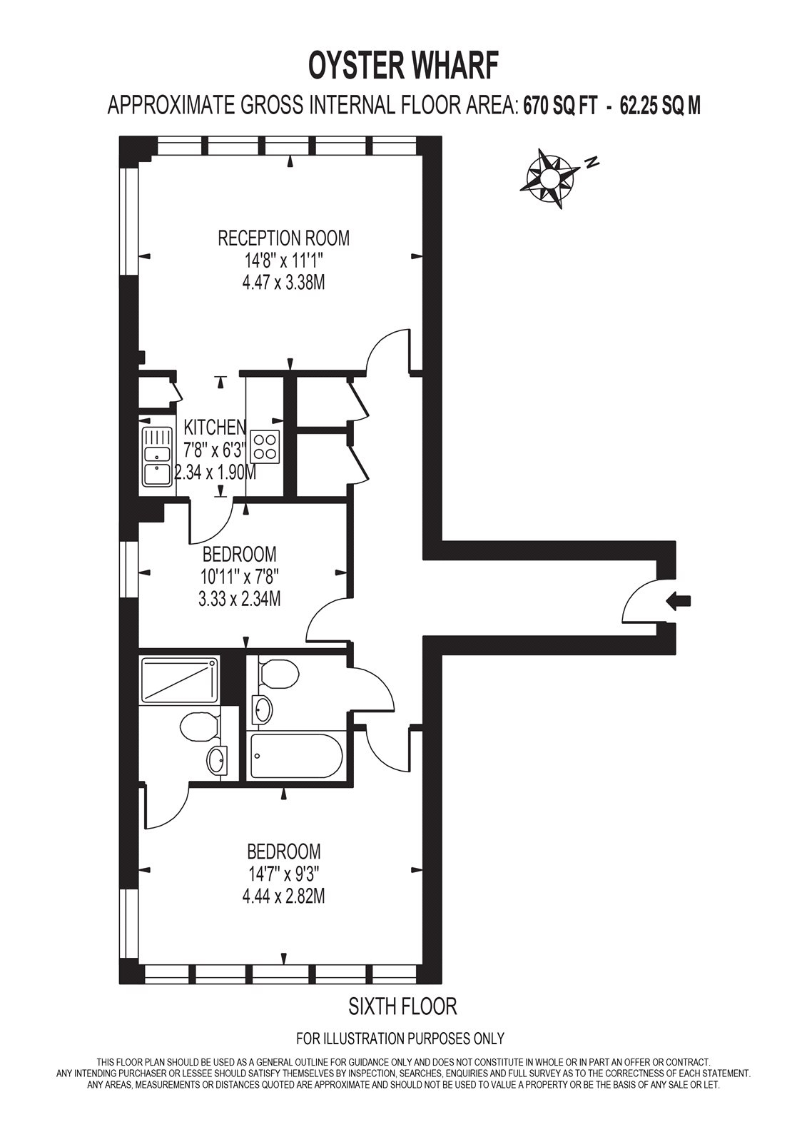 Lombard Road, London floorplan