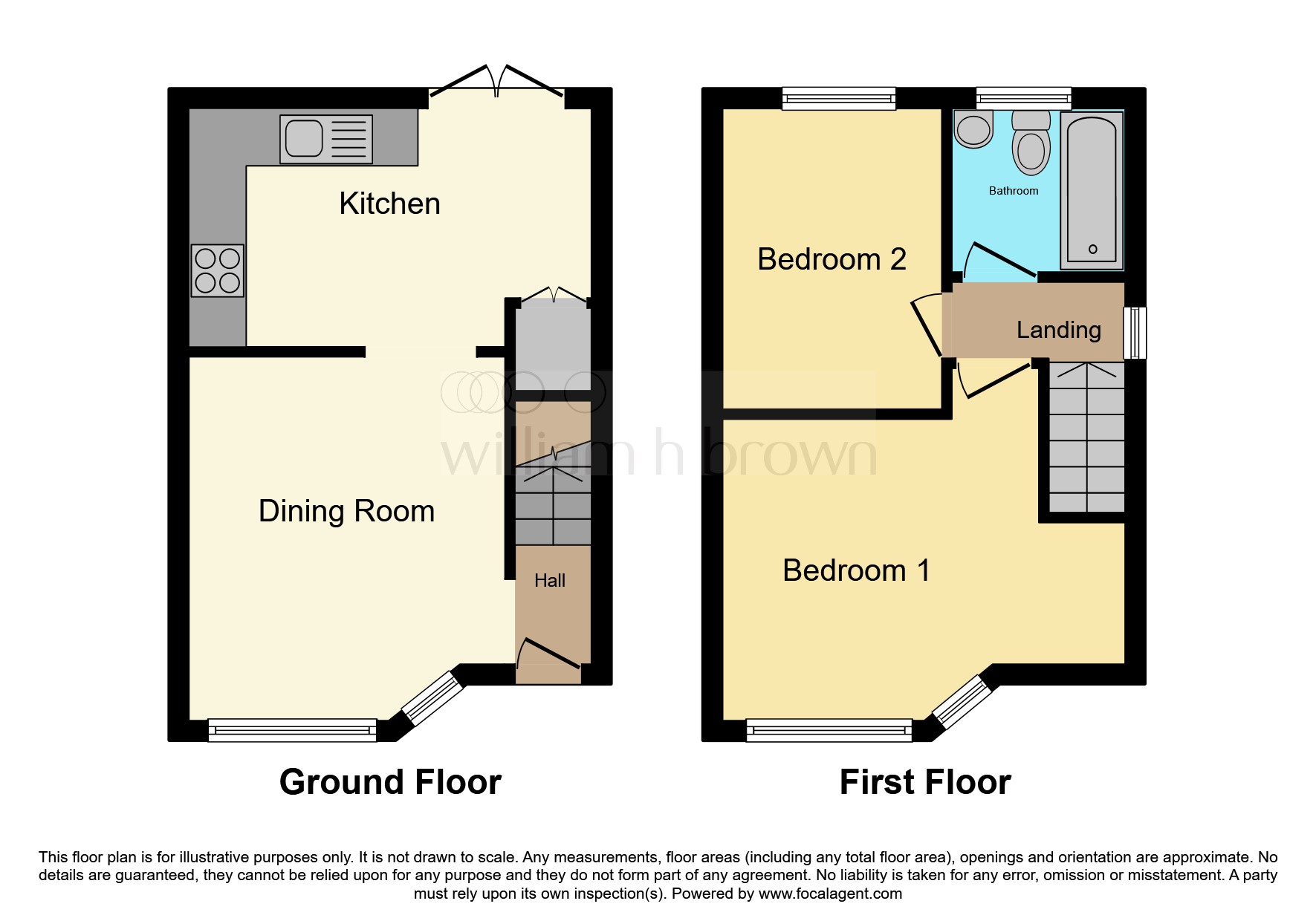 154, Bottleacre Lane, Loughborough floorplan