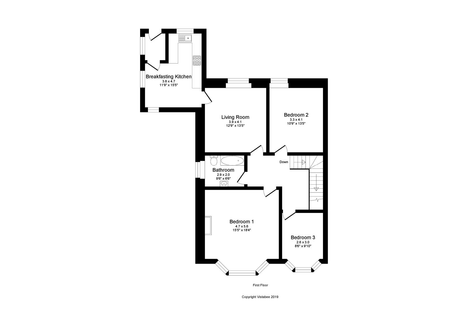 3 Bedrooms Flat for sale in Windsor Place, Stirling, Stirlingshire FK8