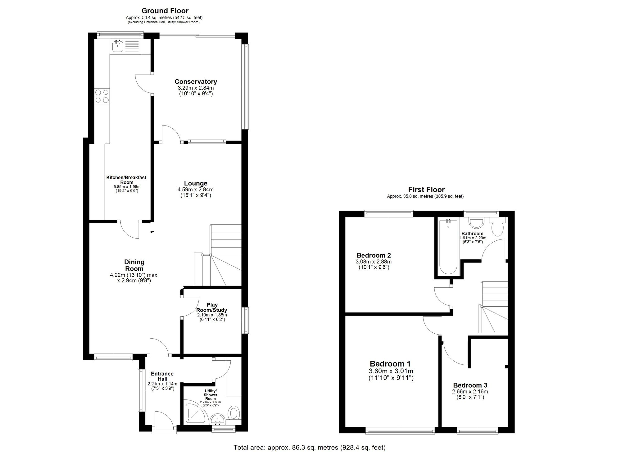 151 Burns Road, Royston floorplan