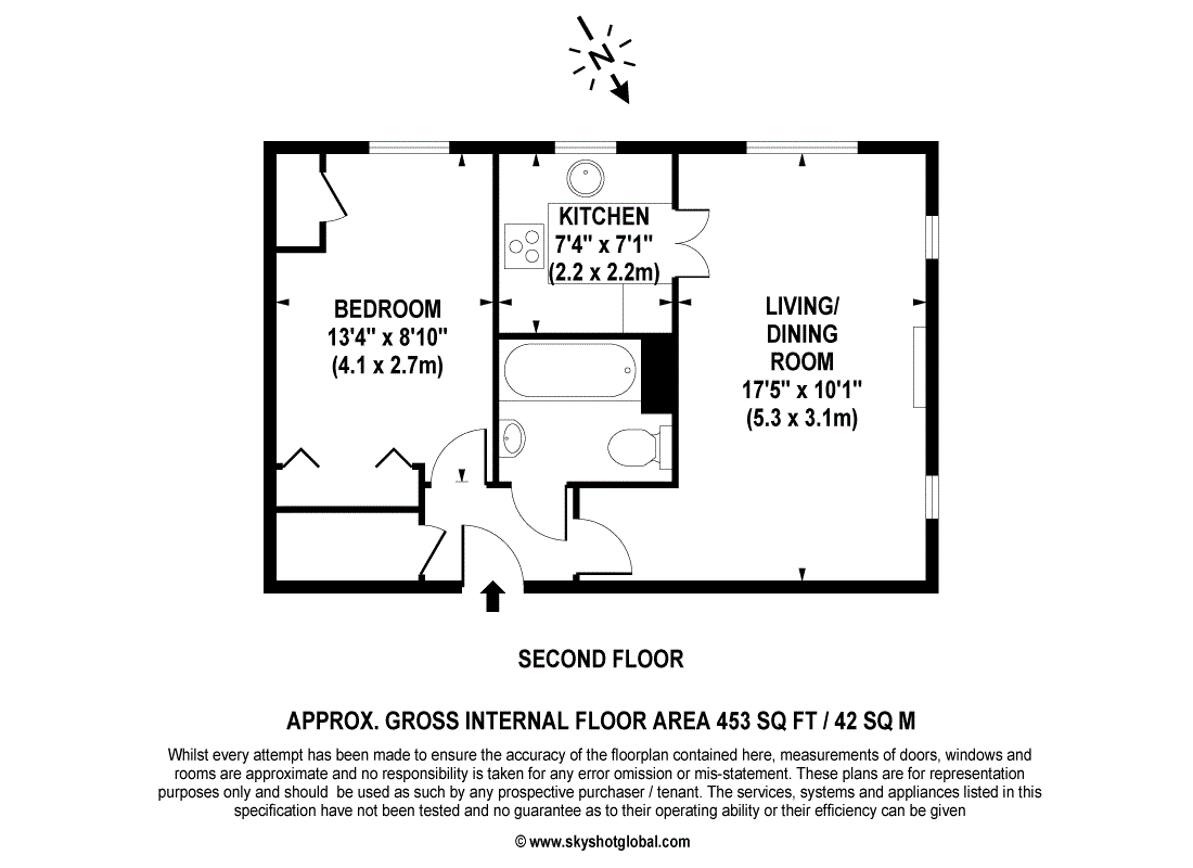27 Greenwood Court, The Parade, Epsom floorplan