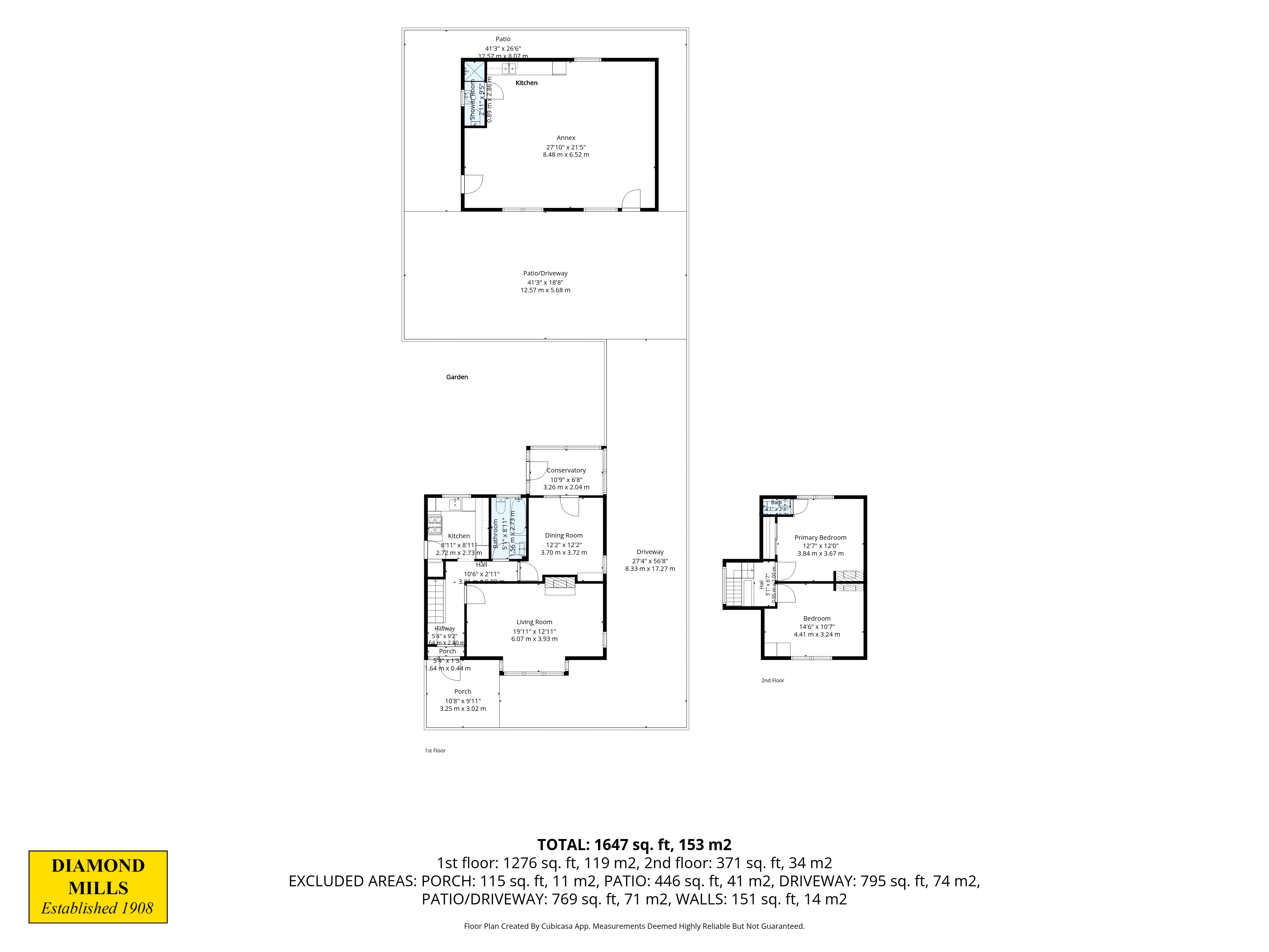 25, Falcon Street, Felixstowe floorplan