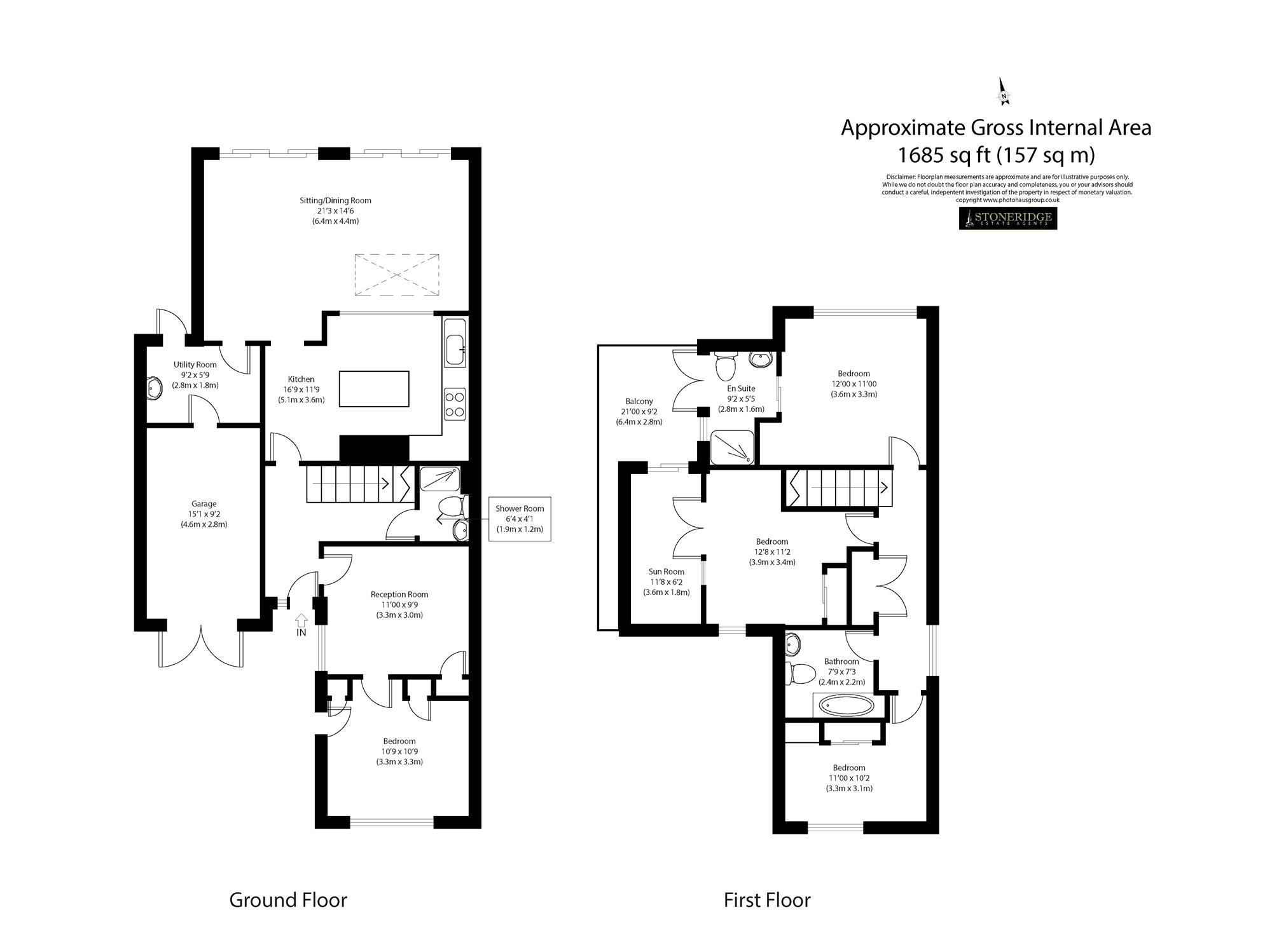 14, The Ridge, Walton On The Naze floorplan