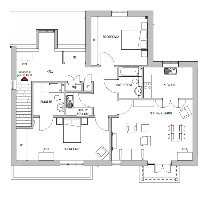 2 Bedrooms Flat for sale in The Churchill, Frog Lane, Tattenhall Chester CH3