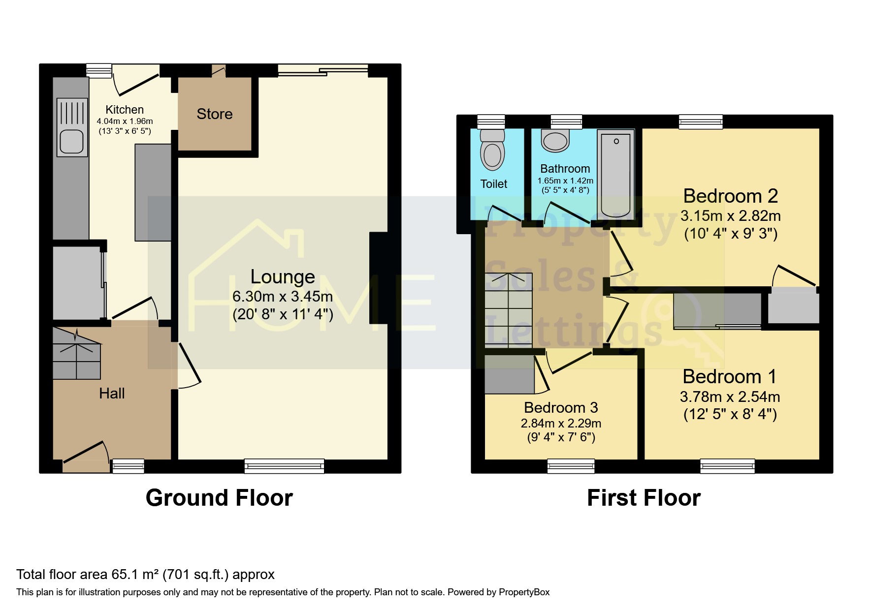 73 Runcorn Road, Leicester floorplan