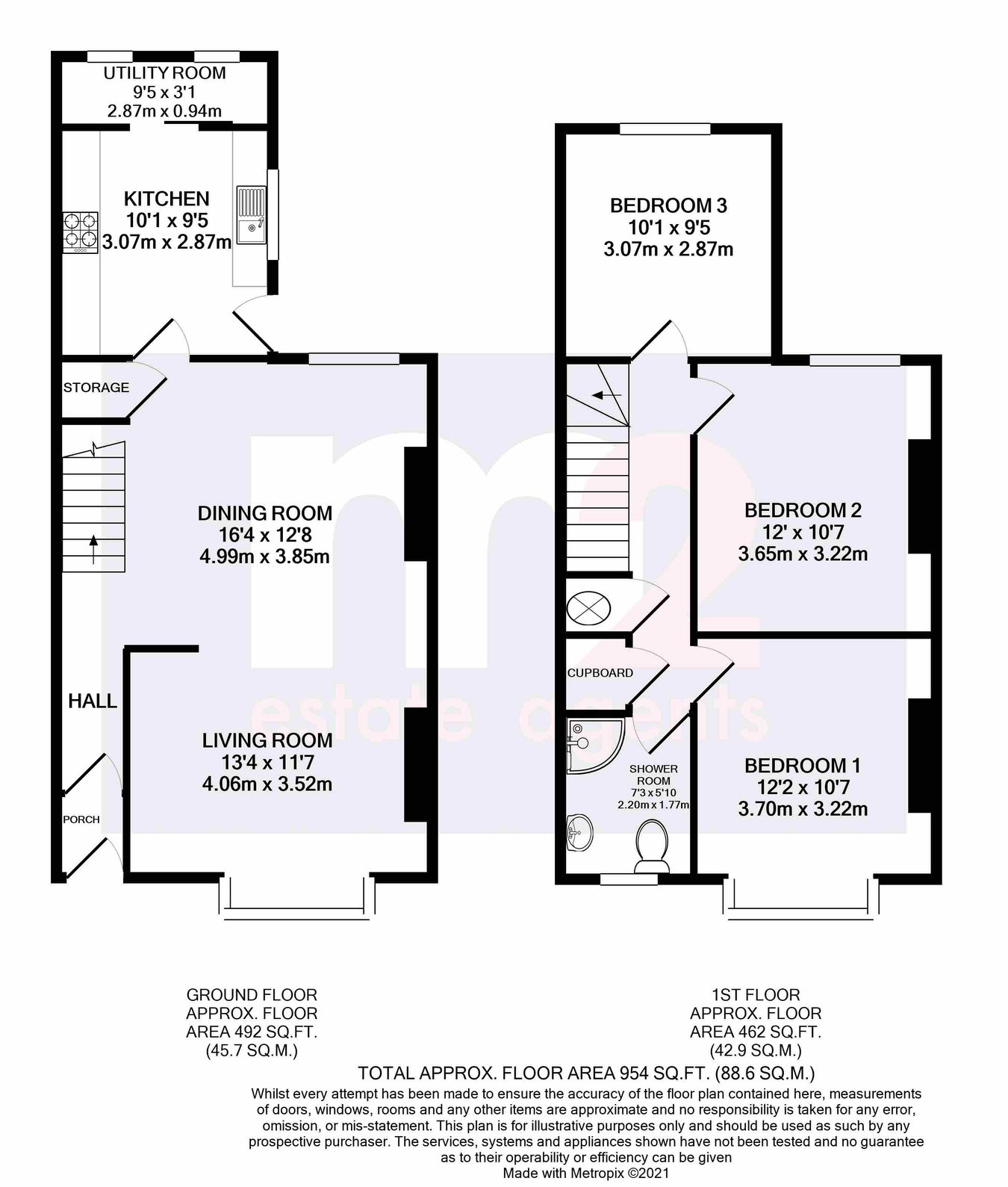 42, Brynglas Road, Newport floorplan