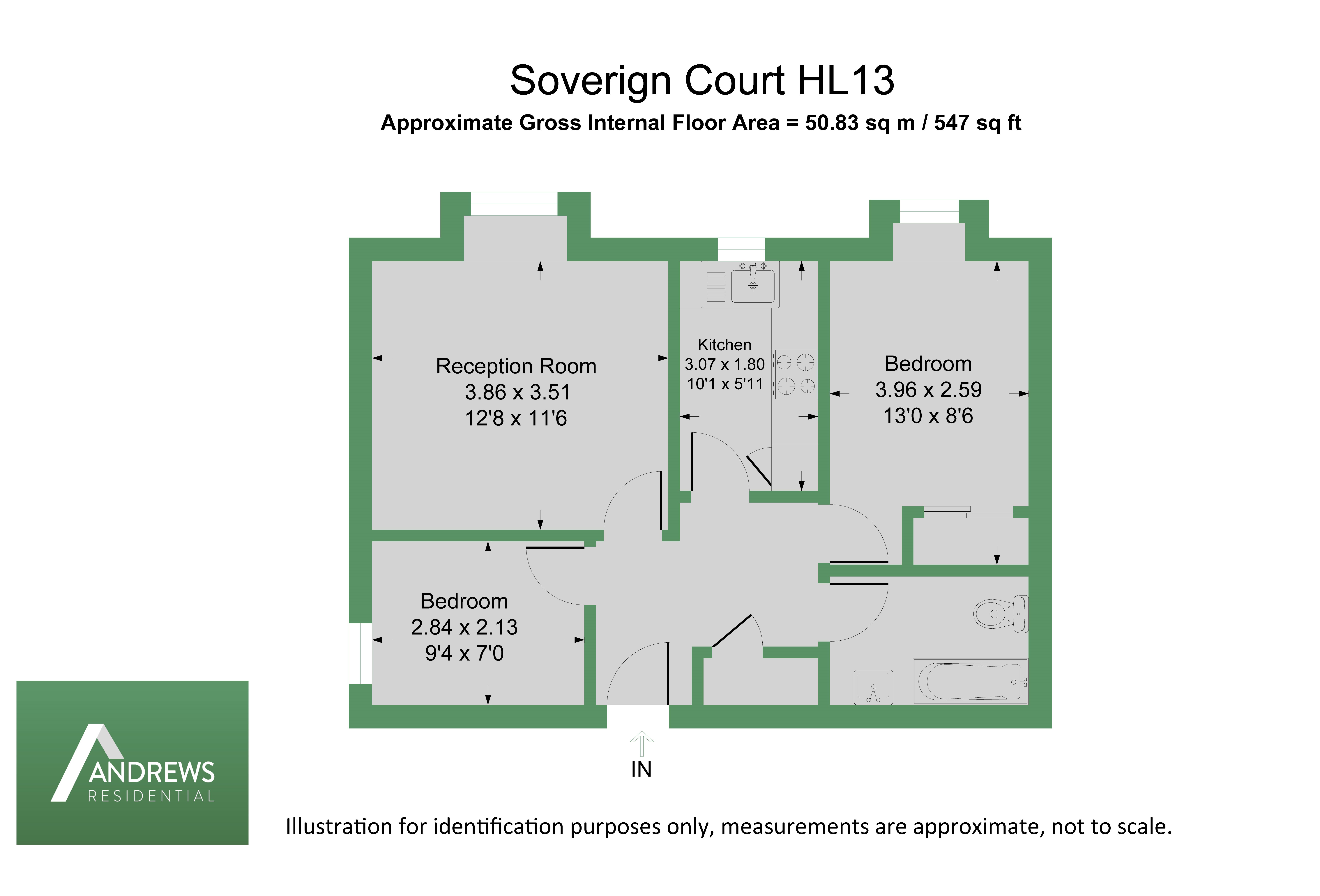 38 Soverign Court, Totteridge Avenue, High Wycombe floorplan