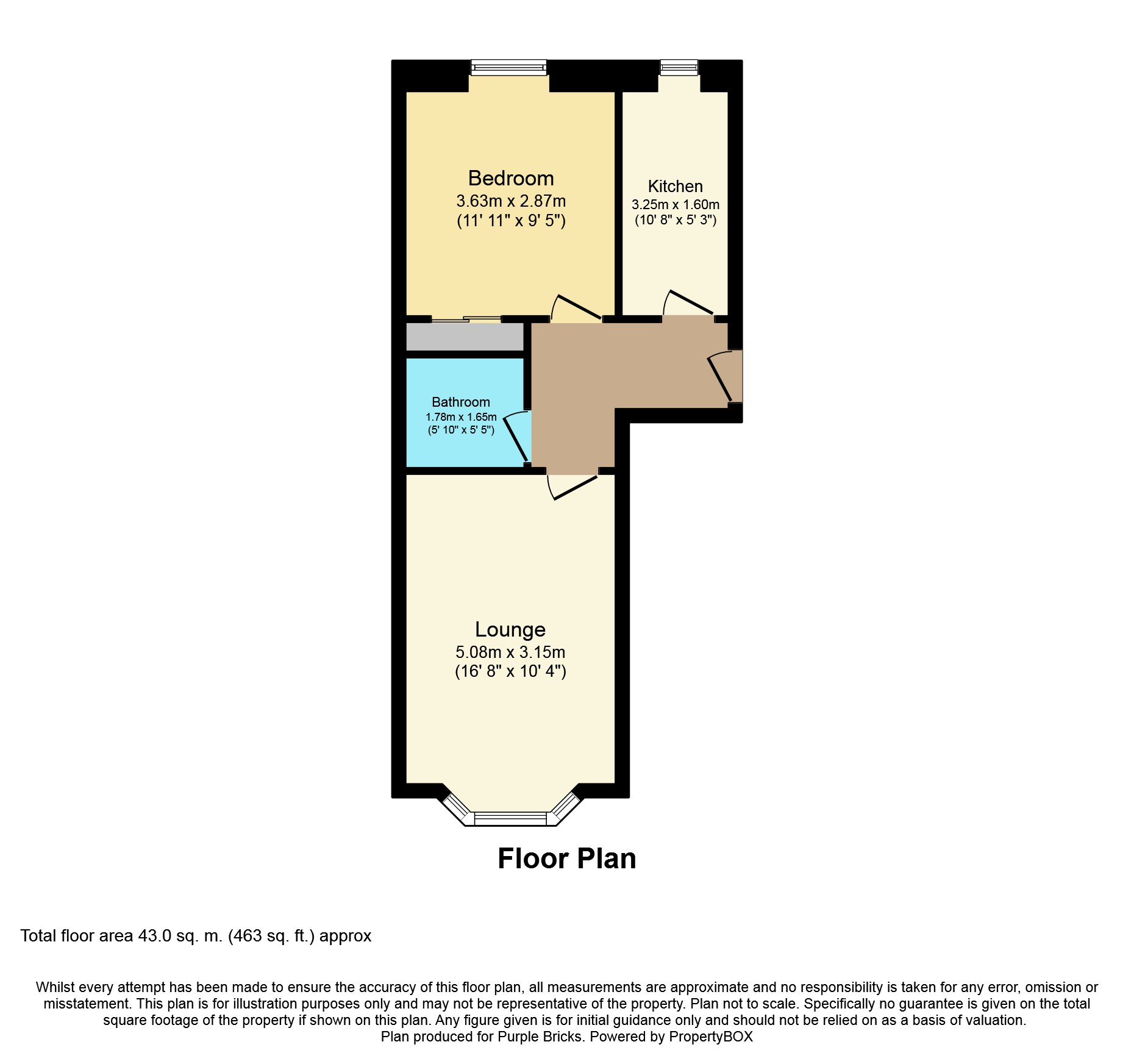 1 Bedrooms Flat for sale in 3 New Street, Paisley PA1