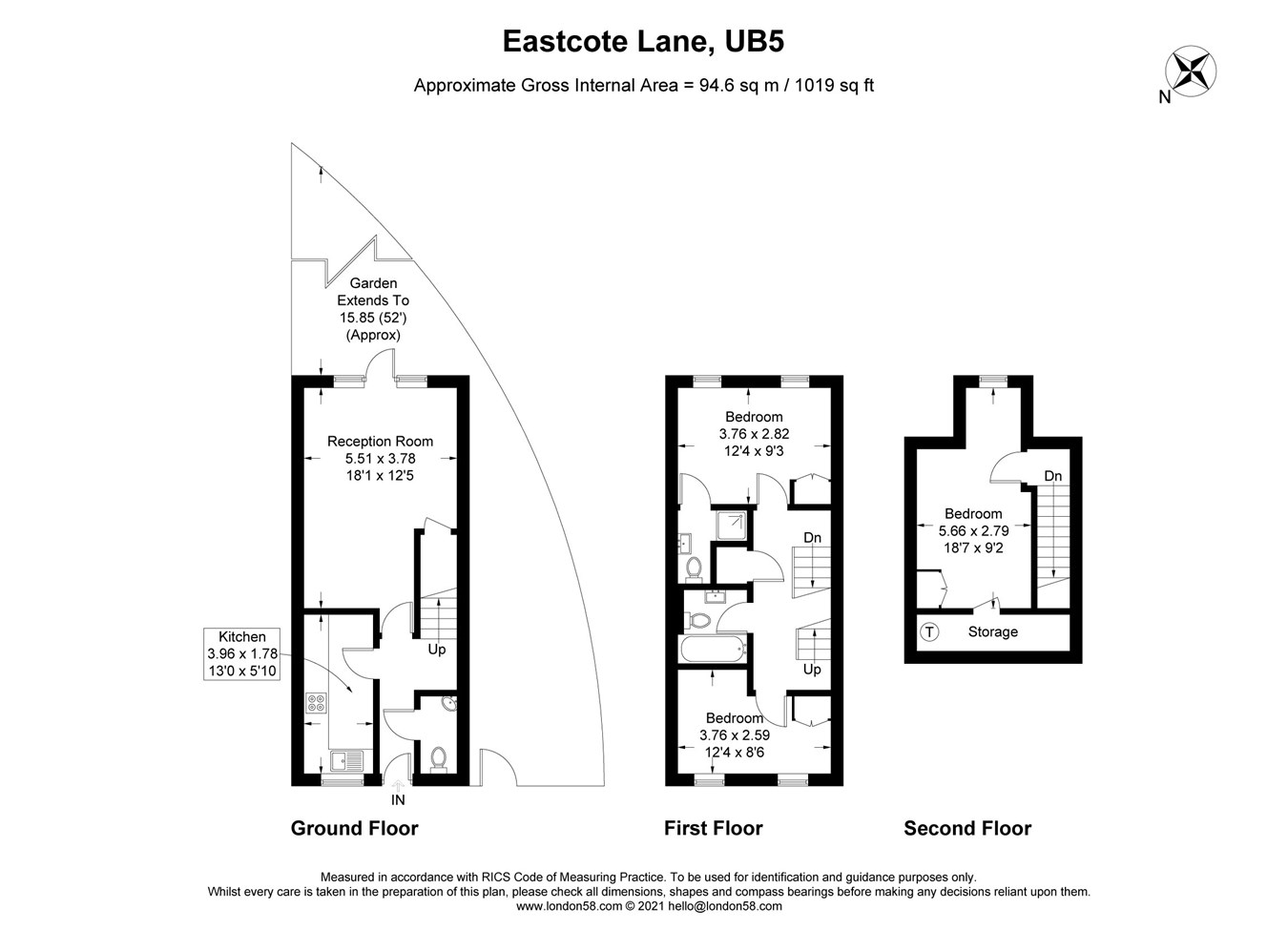 Eastcote Lane, Northolt UB5, 3 bedroom semidetached house for sale