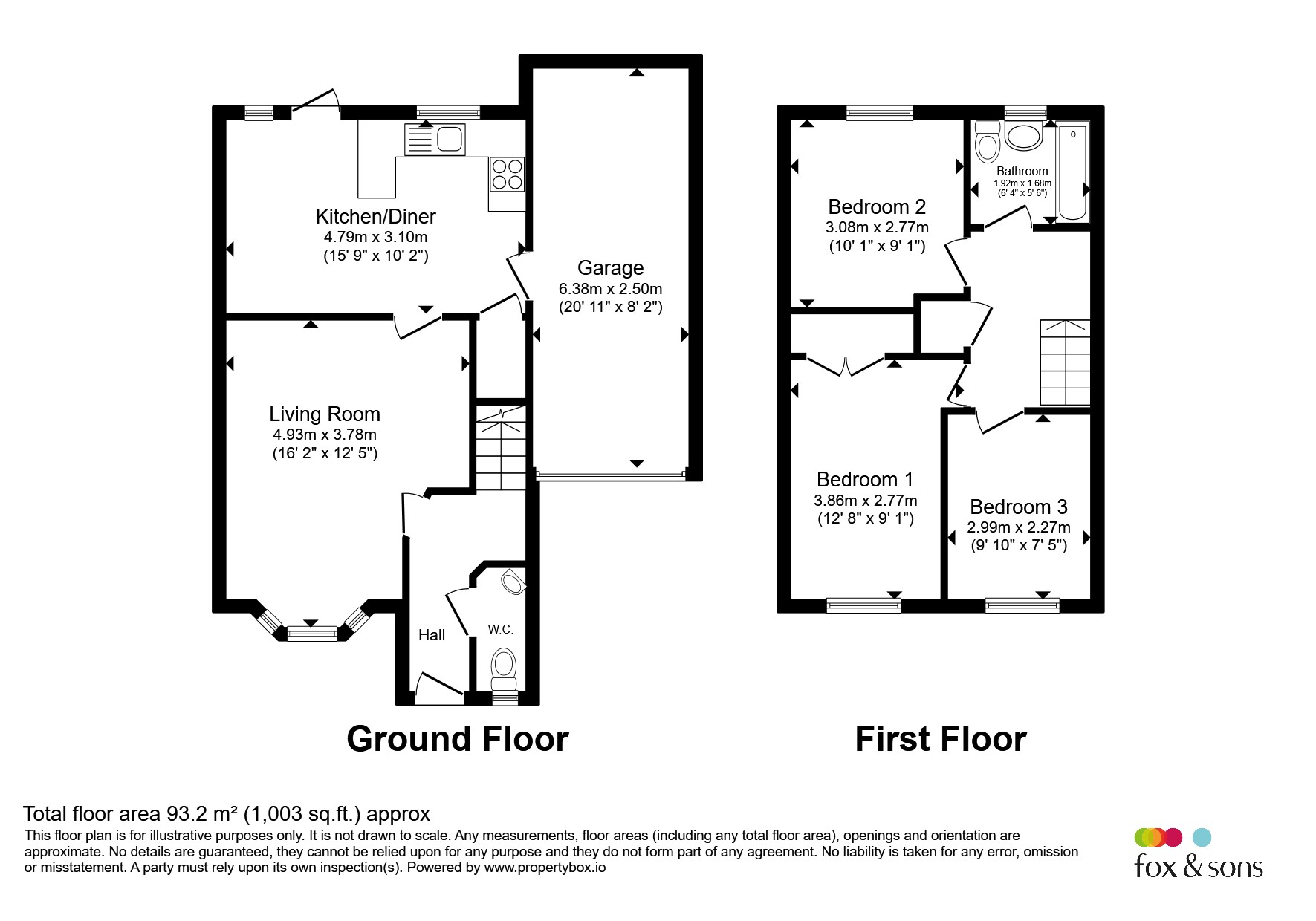30, Penfold Road, Crawley floorplan
