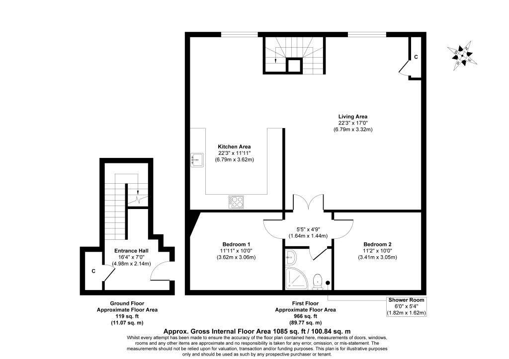 44, Pear Tree Avenue, Bristol floorplan
