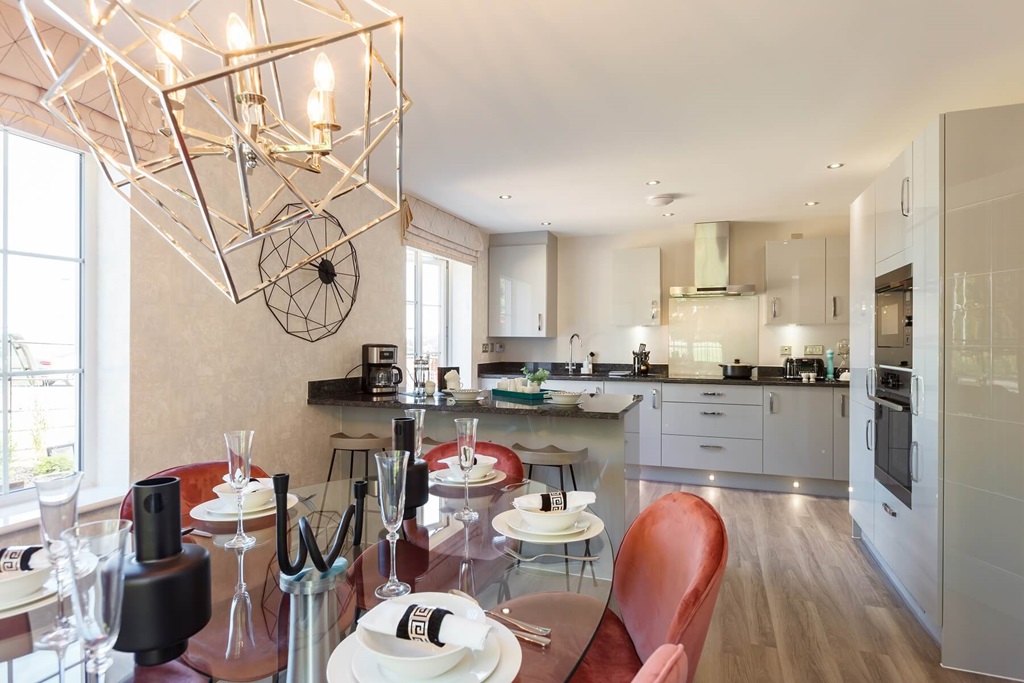 Property 3 of 9. The Kitchen/Dining Area Features High Quality Fixtures And Fittings