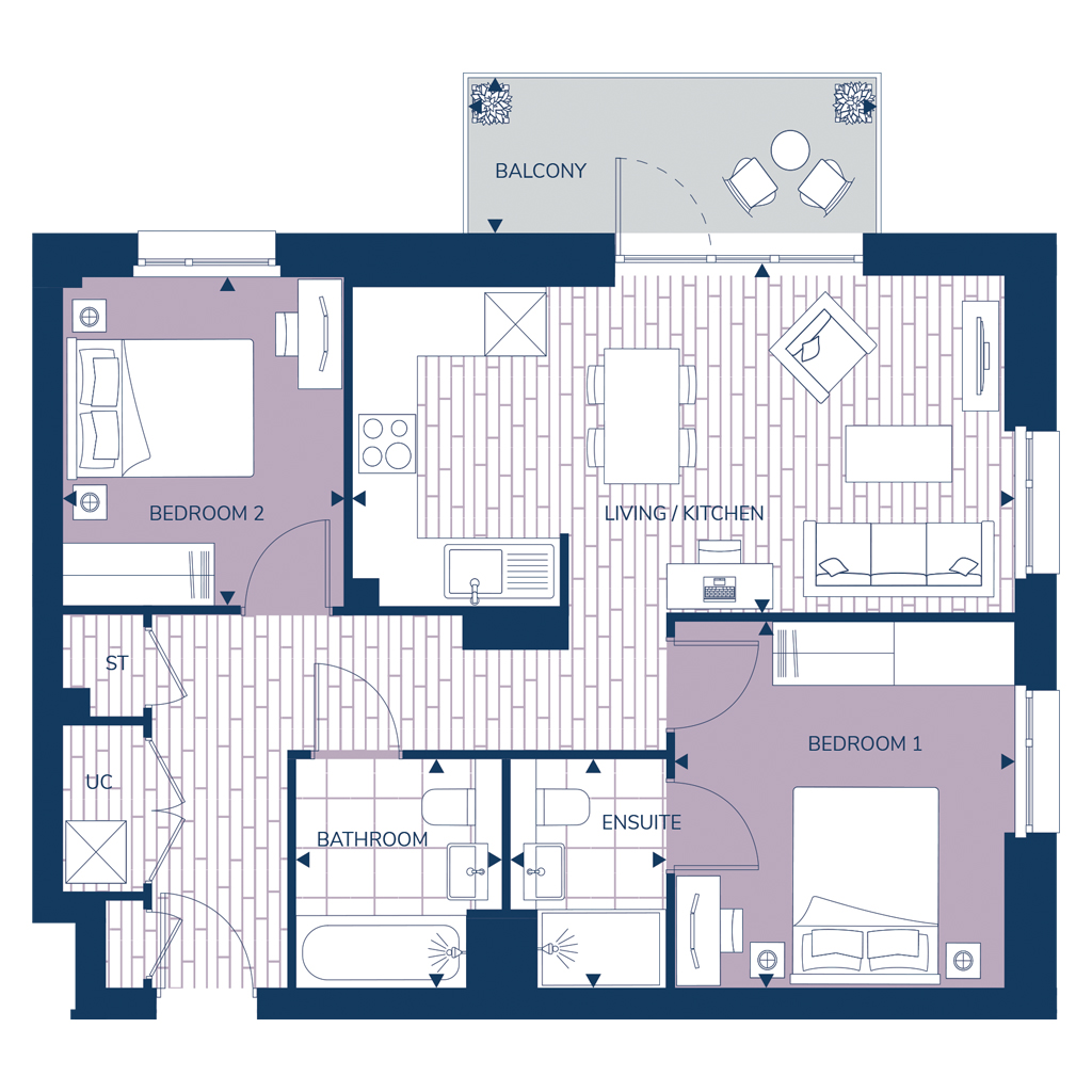 H9290242, 42 Brook Avenue, Wembley floorplan