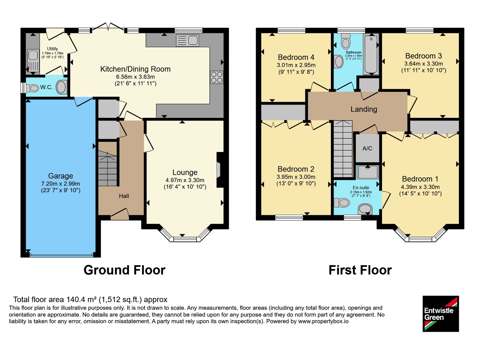 33, Membury Drive, Warrington floorplan