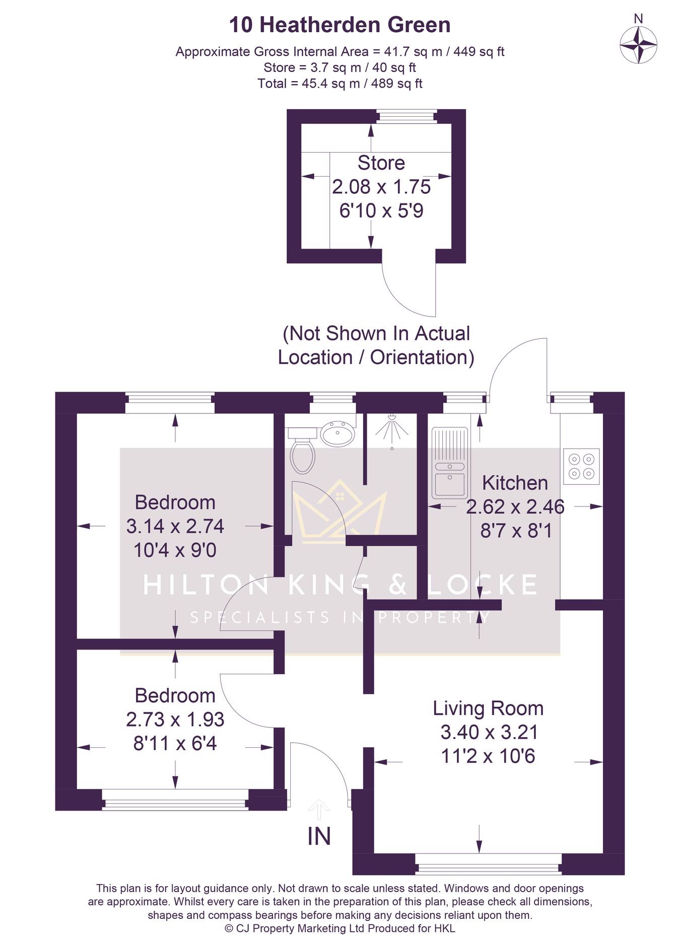 10, Heatherden Green, Iver floorplan