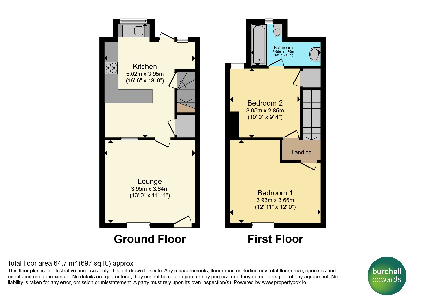 2, Tamworth Rise, Belper floorplan