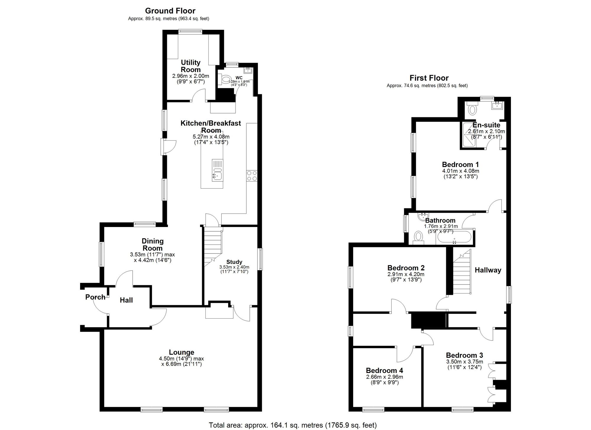 14 South End, Royston floorplan