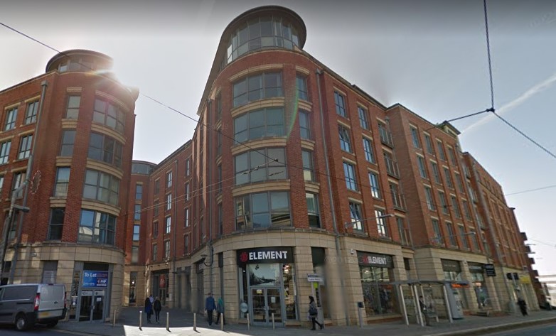 2-bed flat on Adams Walk, Nottingham, £120,000