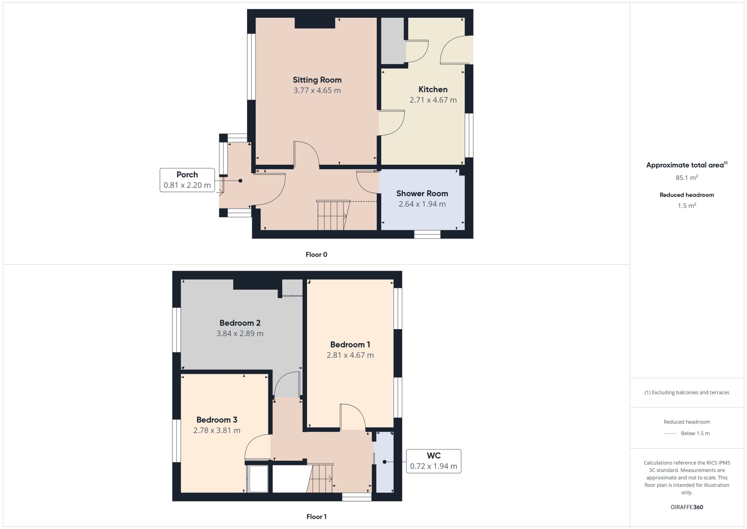 19, Hazeldean Crescent, Oban floorplan