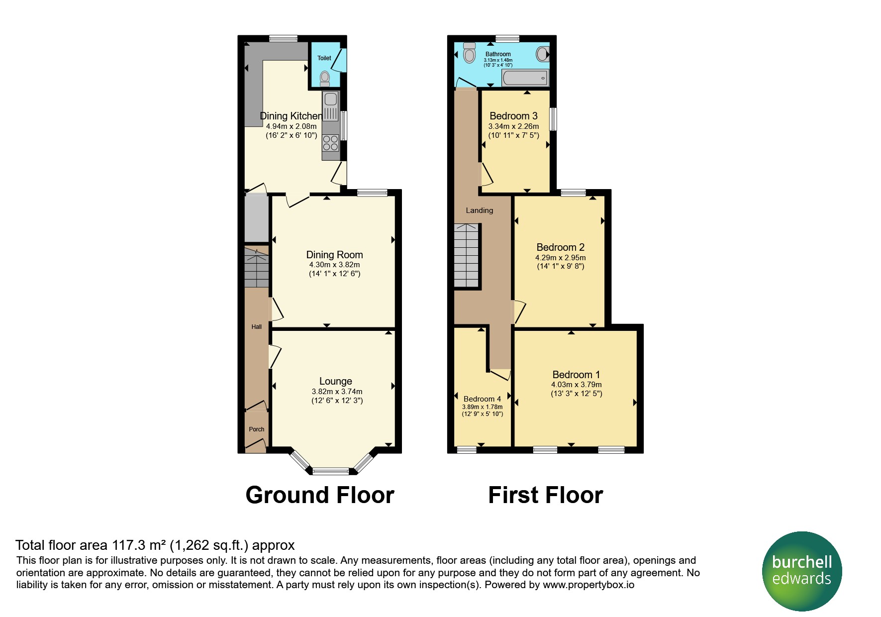 41, Windmill Lane, Belper floorplan