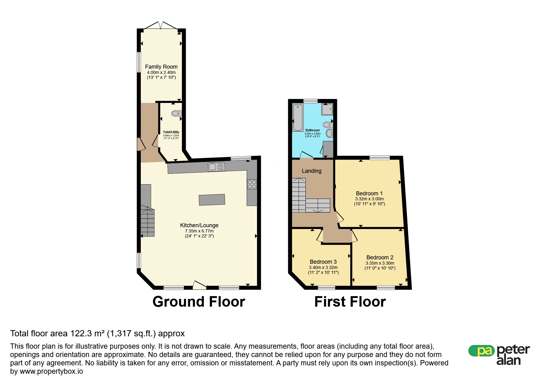 171, Pearl Street, Cardiff floorplan