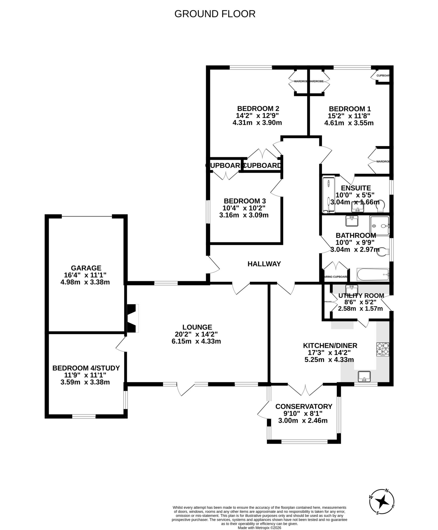 Brambles, Brandon Court, Norwich floorplan